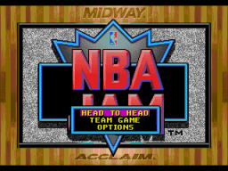 NBA Jam Title Screen